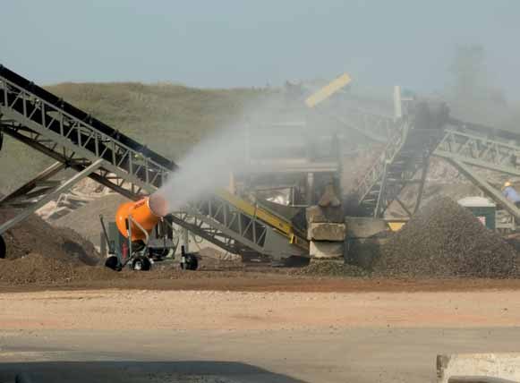 Dust suppression units earn UL and CSA certification